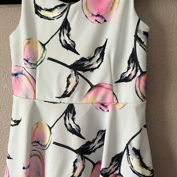 Pippa & Julie Floral Sleeveless Open Back Sweetheart Swing Girls Dress 10 - Picture 4 of 9